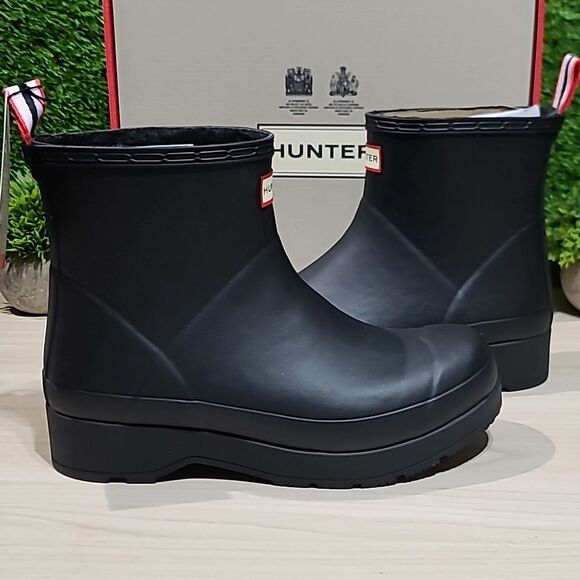 Hunter Play Short Sherpa Insulated Boot Black 9 M NEW main image 4